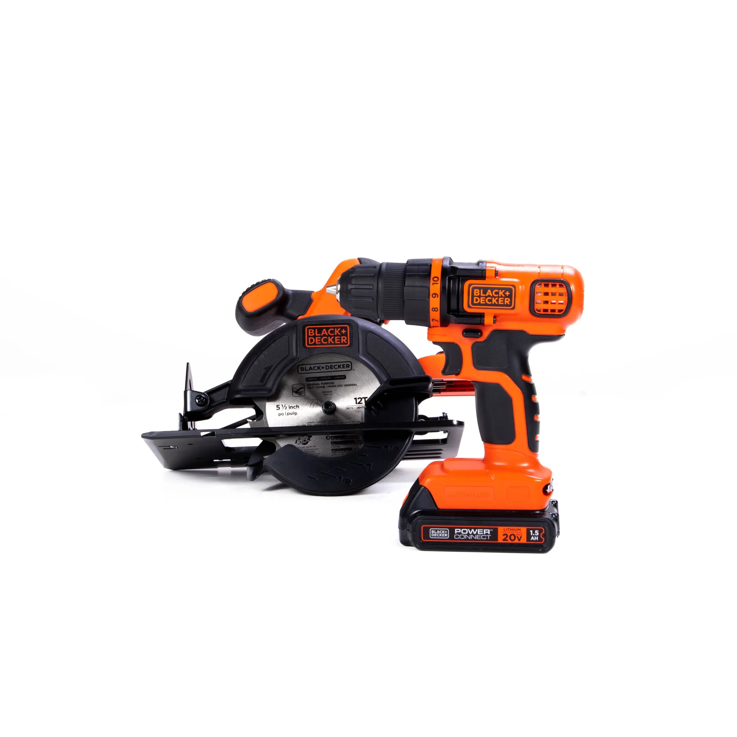 20V MAX* POWERCONNECT™ Cordless Drill | Driver & Circular Saw Kit