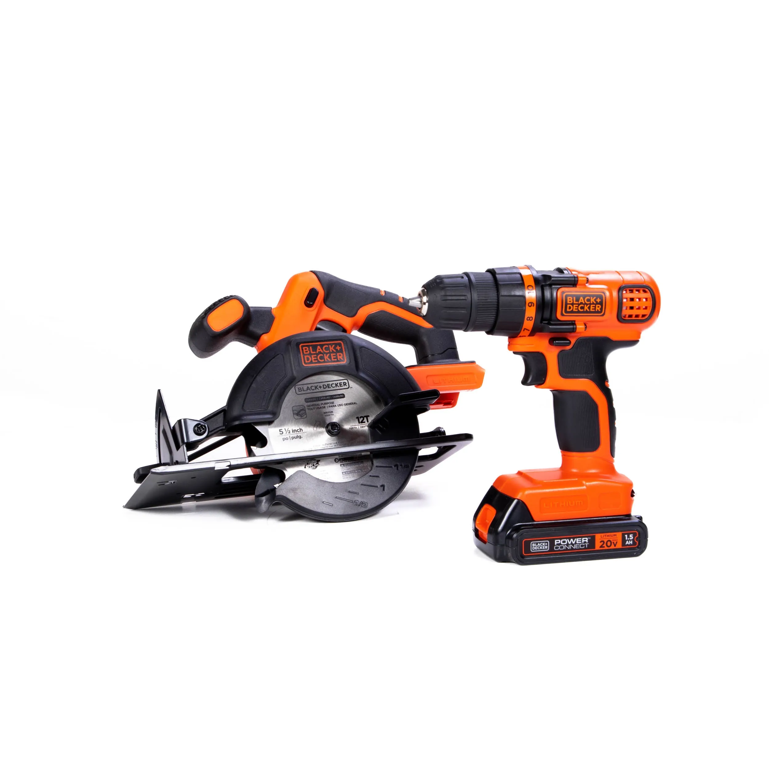 20V MAX* POWERCONNECT™ Cordless Drill | Driver & Circular Saw Kit