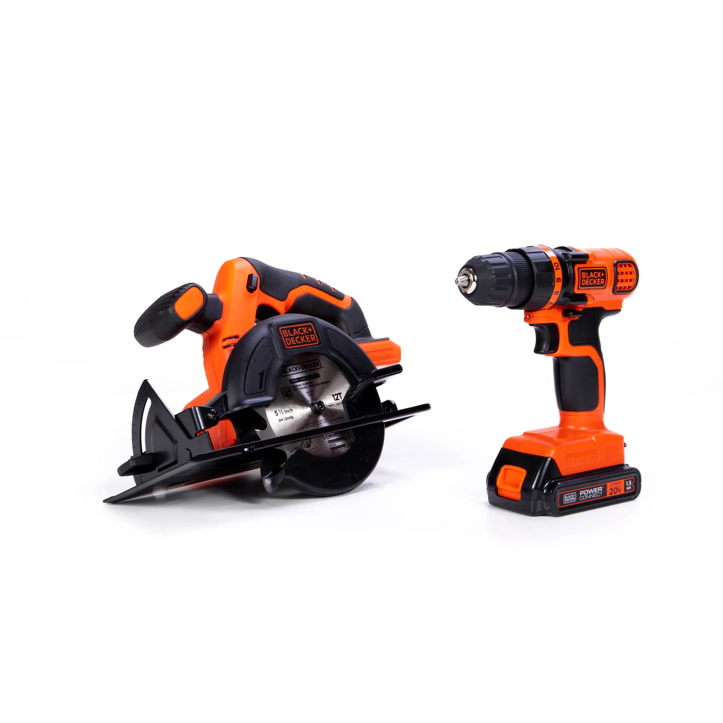 20V MAX* POWERCONNECT™ Cordless Drill | Driver & Circular Saw Kit