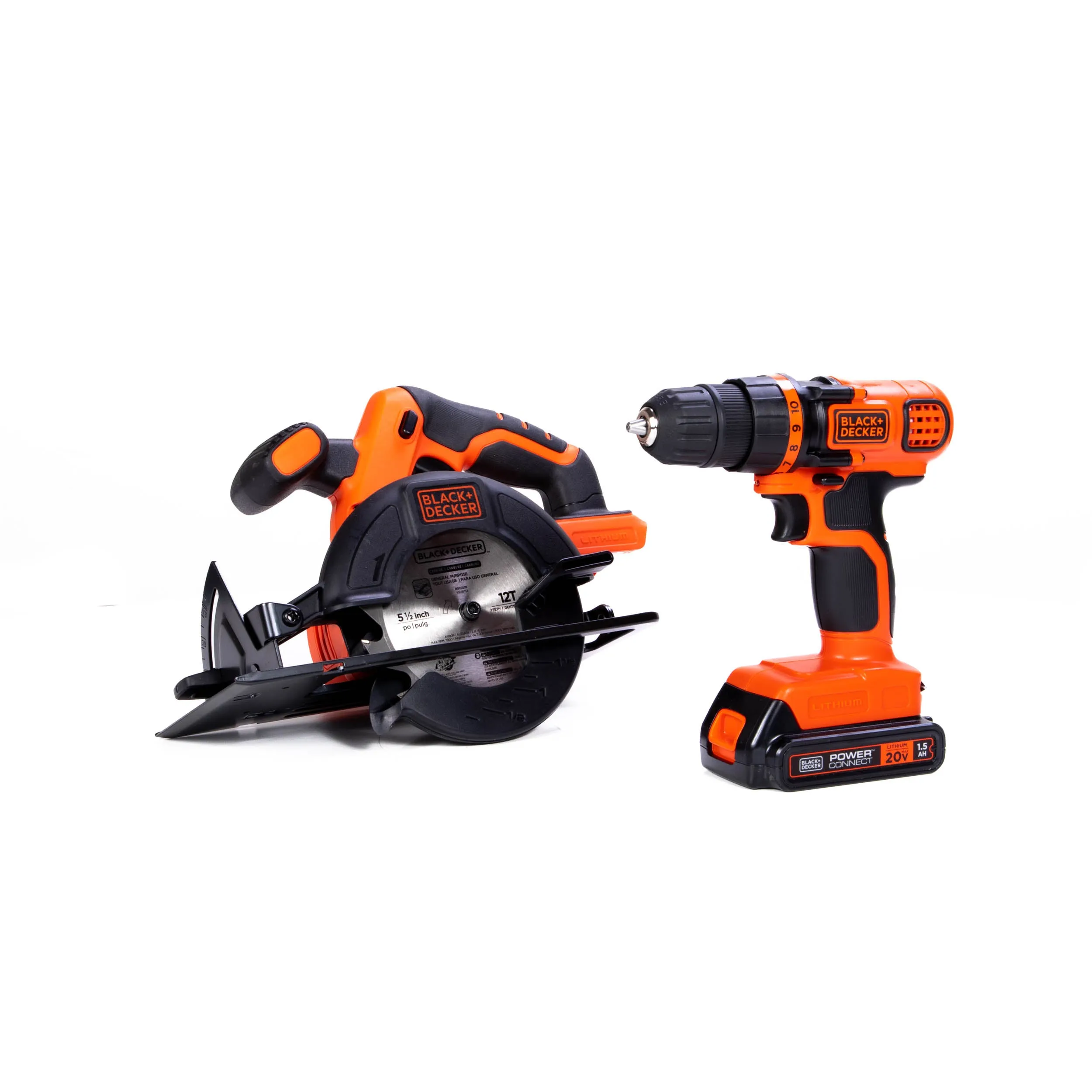 20V MAX* POWERCONNECT™ Cordless Drill | Driver & Circular Saw Kit