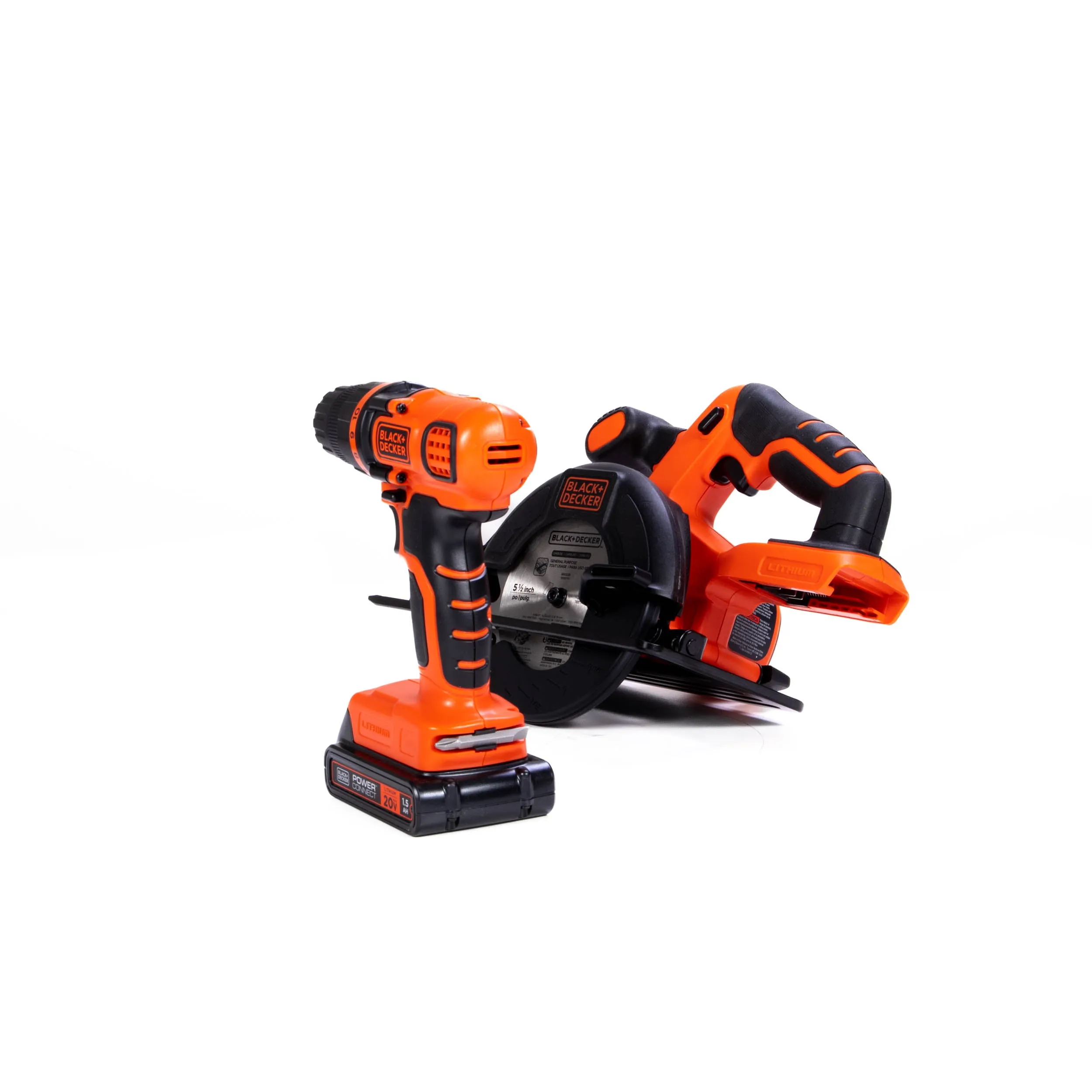 20V MAX* POWERCONNECT™ Cordless Drill | Driver & Circular Saw Kit