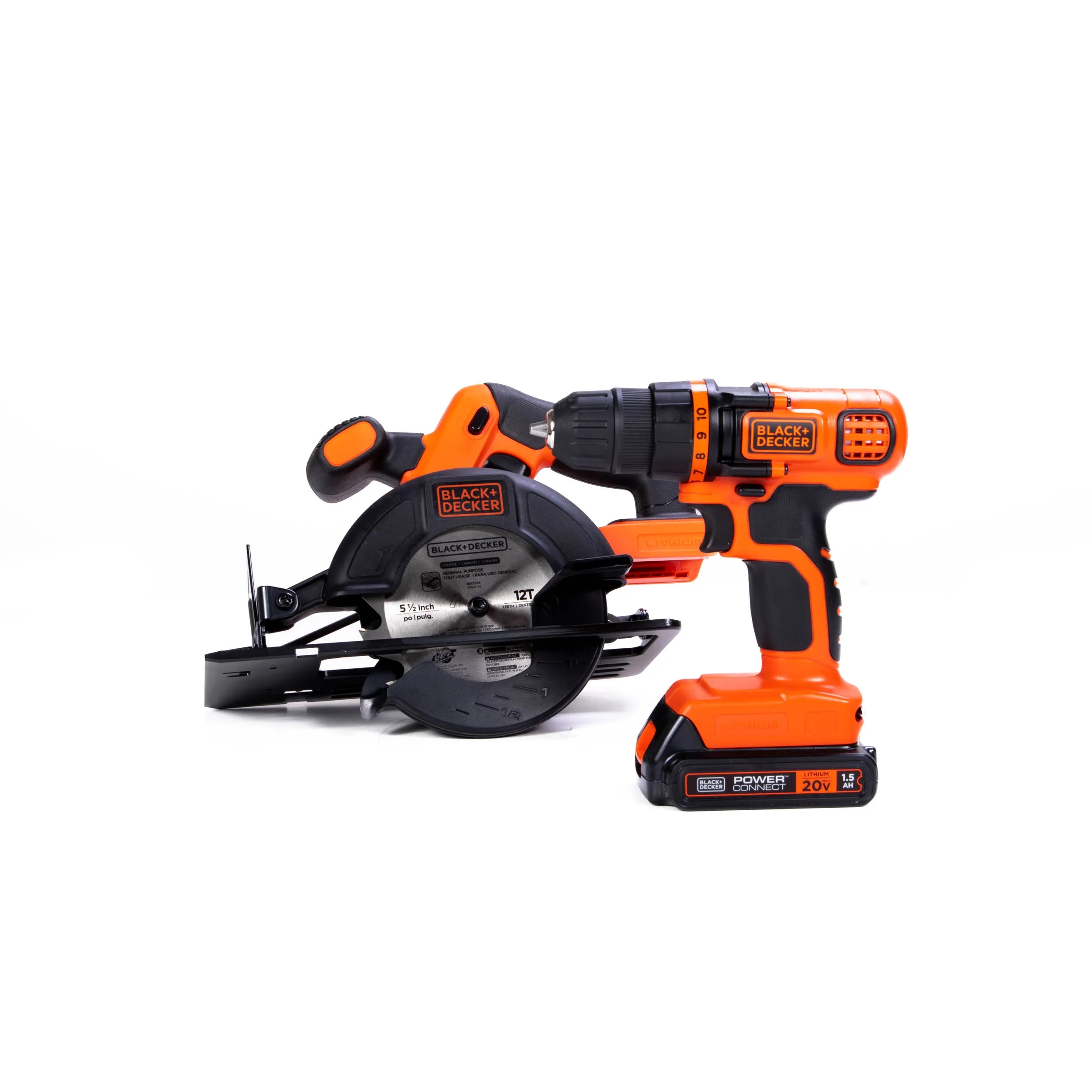 20V MAX* POWERCONNECT™ Cordless Drill | Driver & Circular Saw Kit