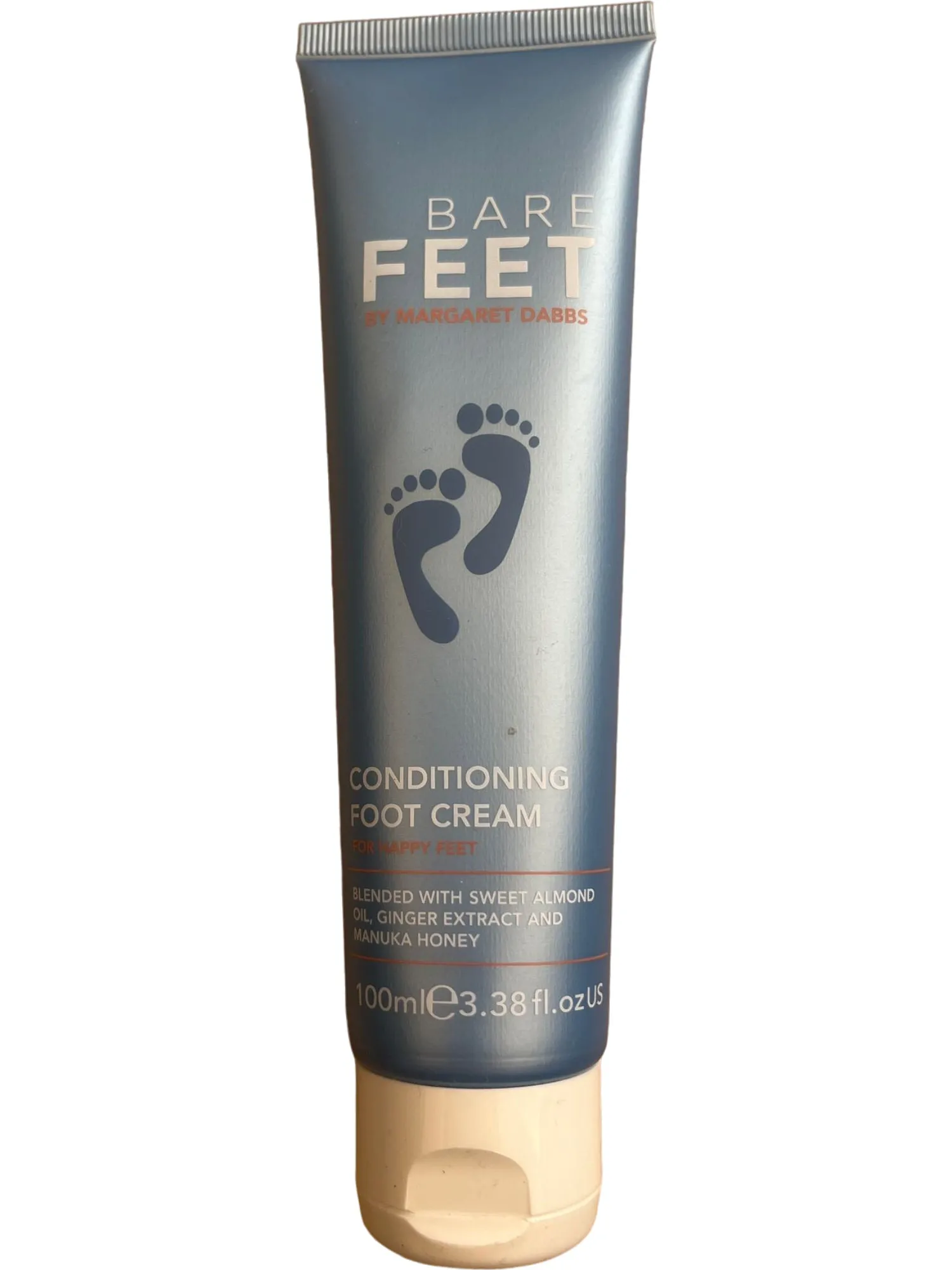 Bare Feet Conditioning Foot Cream with Sweet Almond Oil & Manuka Honey 100ml