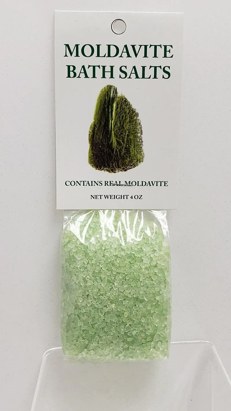 Bath Salts, Moldavite 4oz.