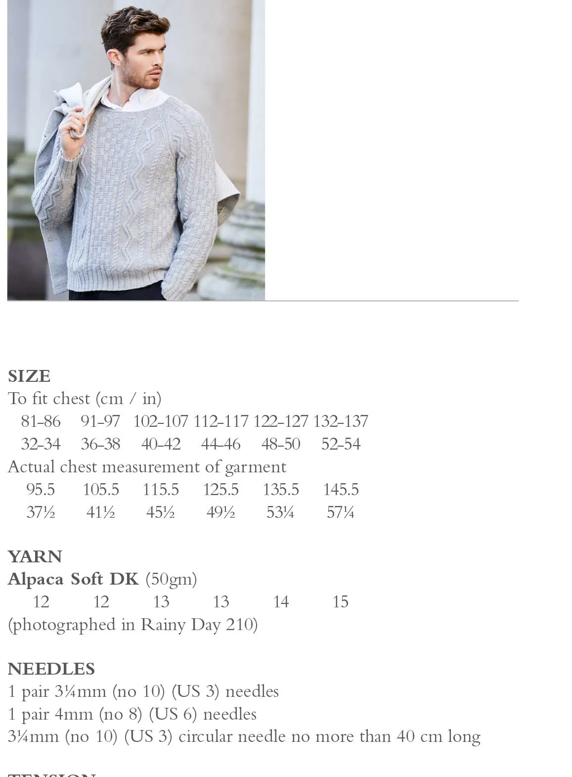 Beckford Sweater in Rowan Alpaca Soft Dk - Digital Version RM007-00021