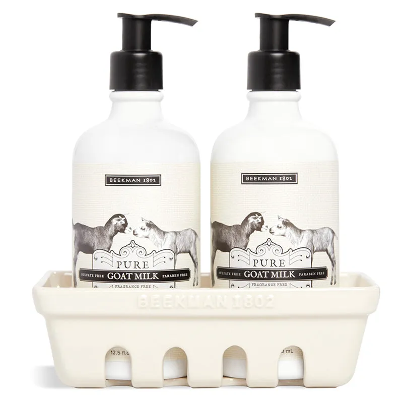 BEEKMAN 1802 | Pure Goat Milk Hand Care Set