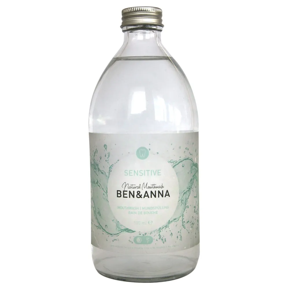 Ben & Anna Sensitive Mouthwash 500ml