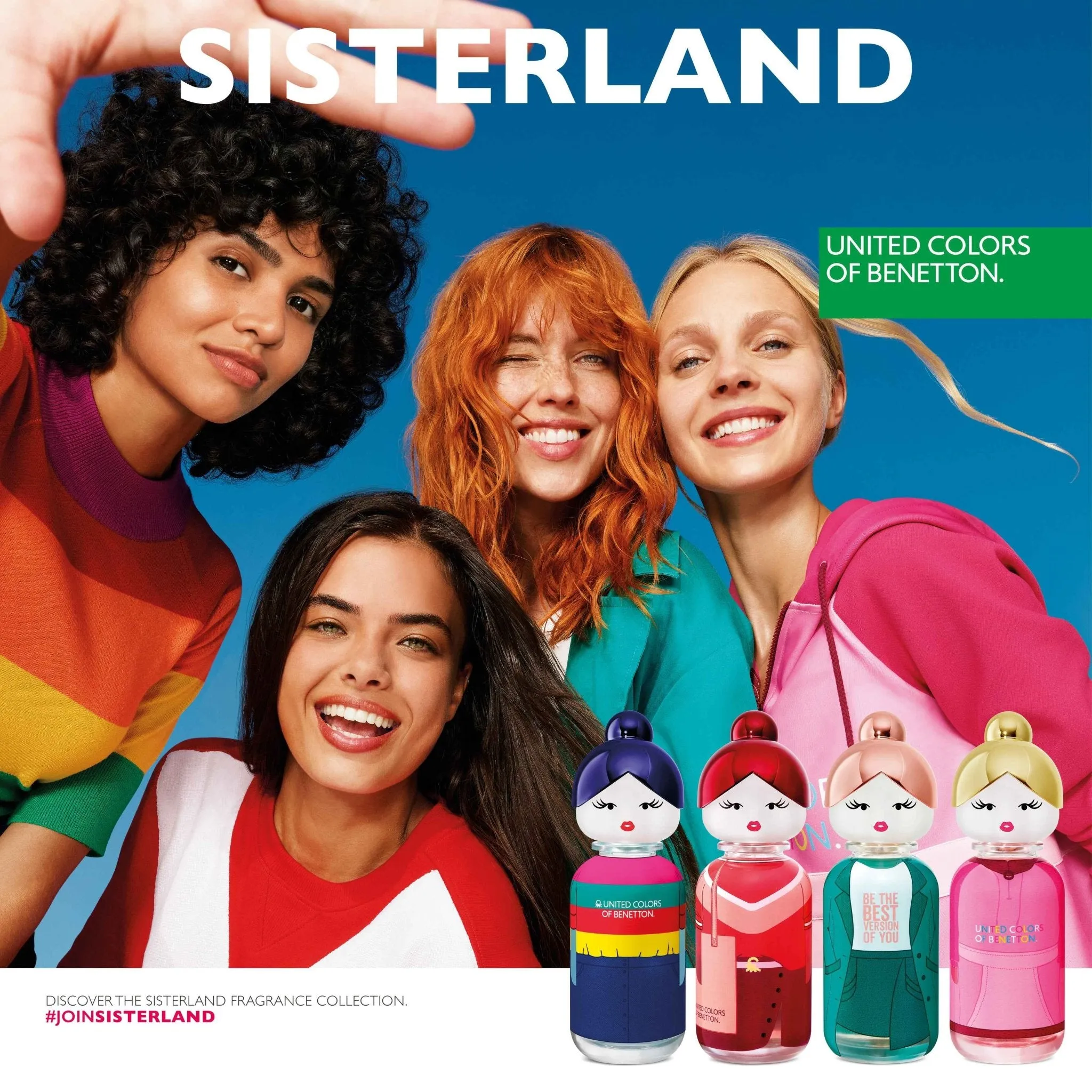 Benetton Sisterland Pink Raspberry EDT For Women 80Ml