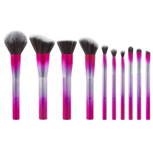 Bh Cosmetics Royal Affair 10 Piece Metalized Brush Set.