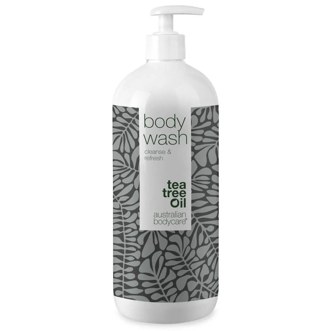 Body wash for blemishes and body odor — Body wash that reduces body odor, smelly feet, and spots, leaving skin refreshed and clean.