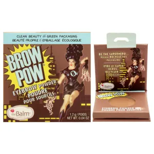 Brow Pow Eyebrow Powder - Light Brown by the Balm for Women - 0.03 oz Eyebrow