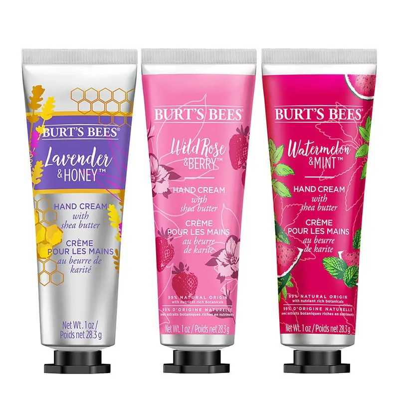 Burts Bees Hand Cream Trio Gift Set