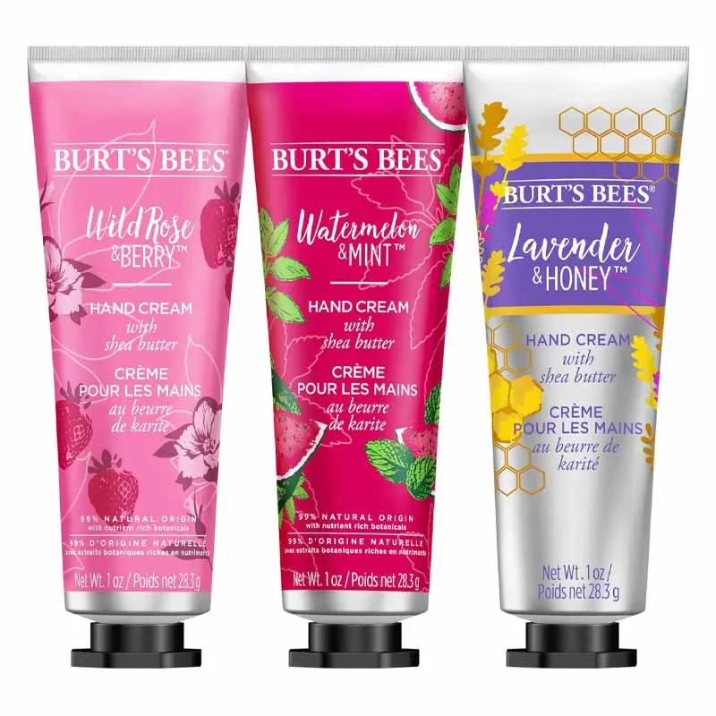 Burt's Bees Hand Cream Trio Spring Gift Set