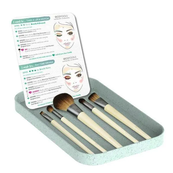 EcoTools 6 Piece Makeup Brush Starter Collection