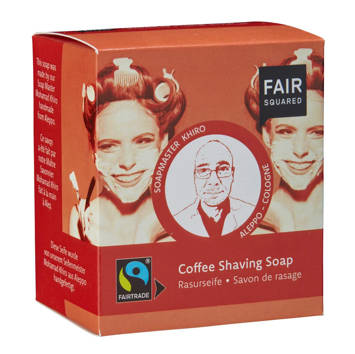 Fair Squared Coffee Shaving Soap 2x 80g