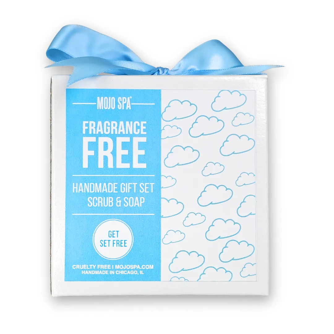 Fragrance Free Scrub & Soap Gift Set