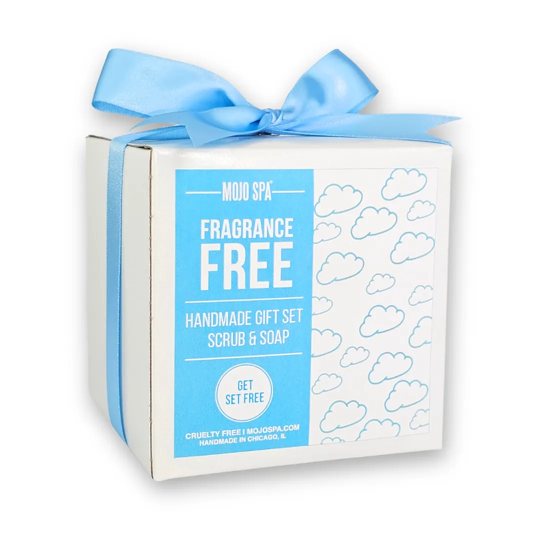 Fragrance Free Scrub & Soap Gift Set