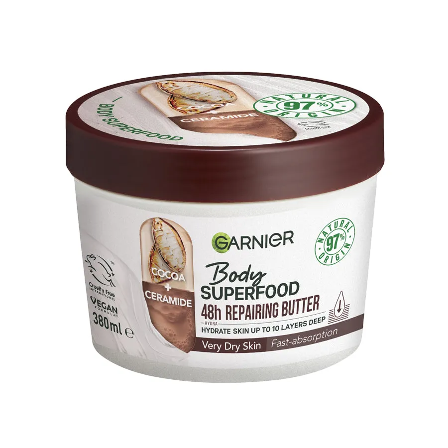 Garnier Body Superfood Superfood Cocoa & Ceramide Repairing Butter 380ml