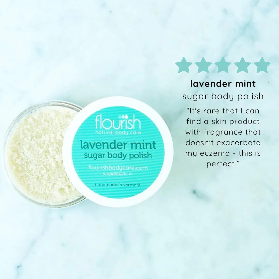 Lavender Mint Sugar Body Polish