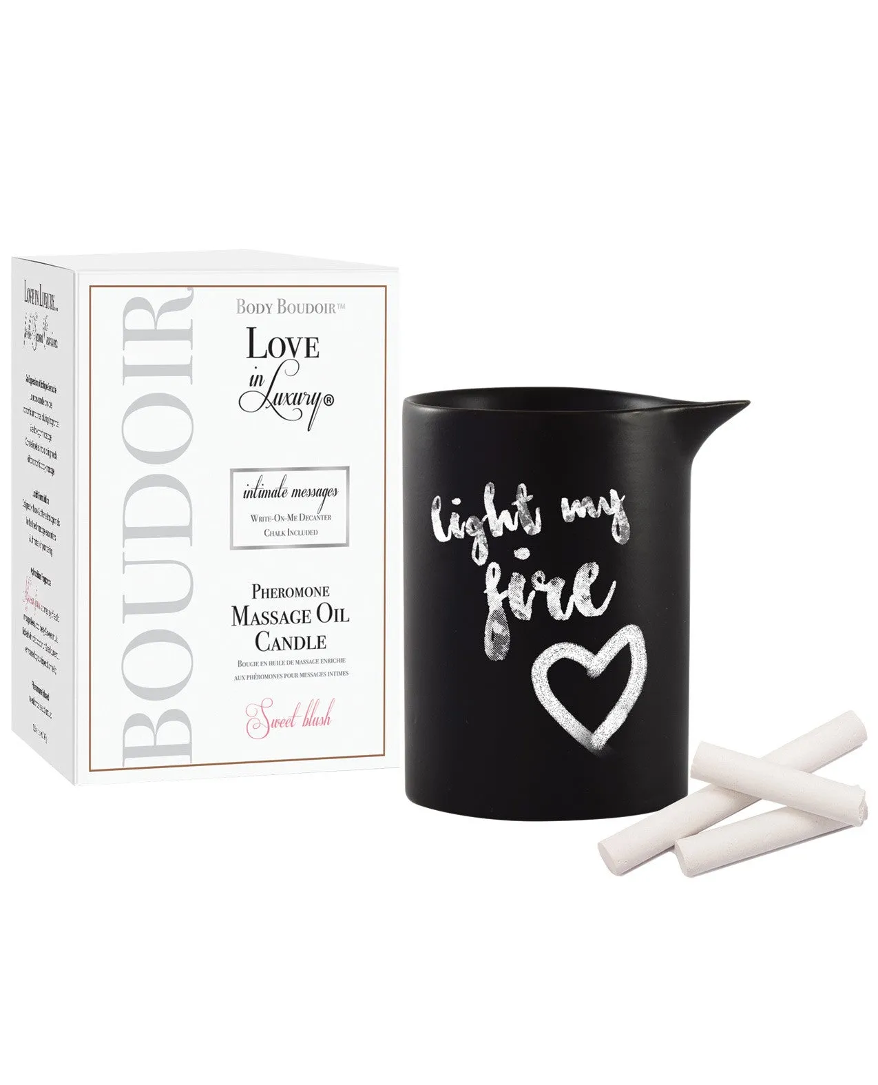 Love in Luxury Soy Massage Candle - 5.2 oz Sweet Blush