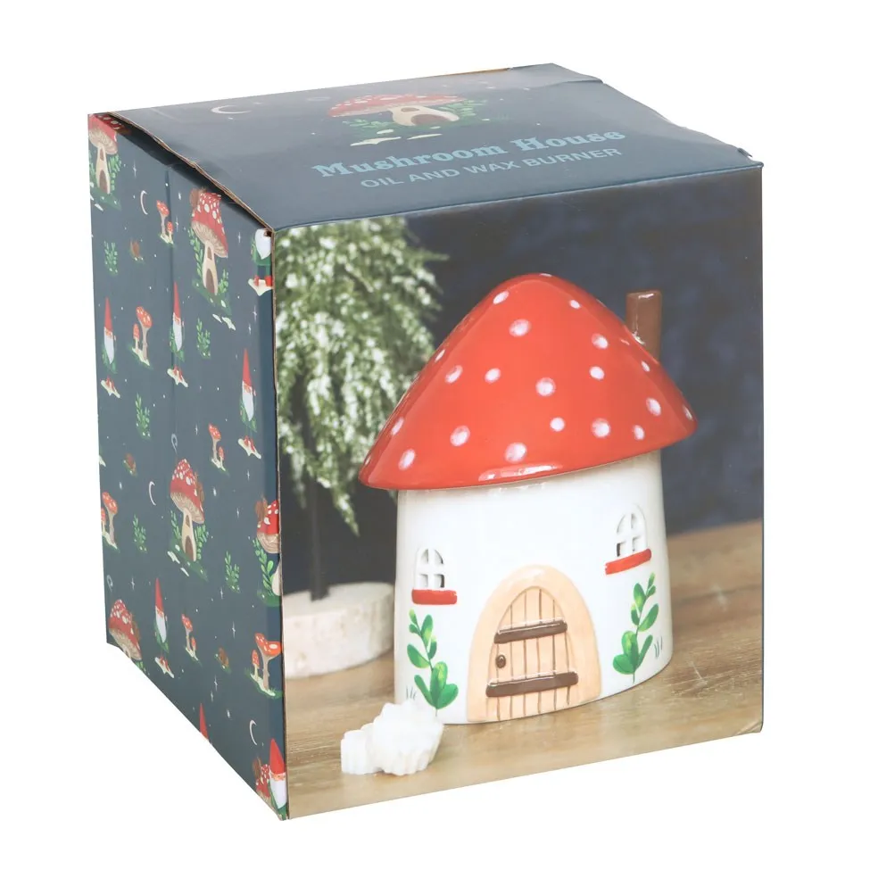 Mushroom House Ceramic Burner