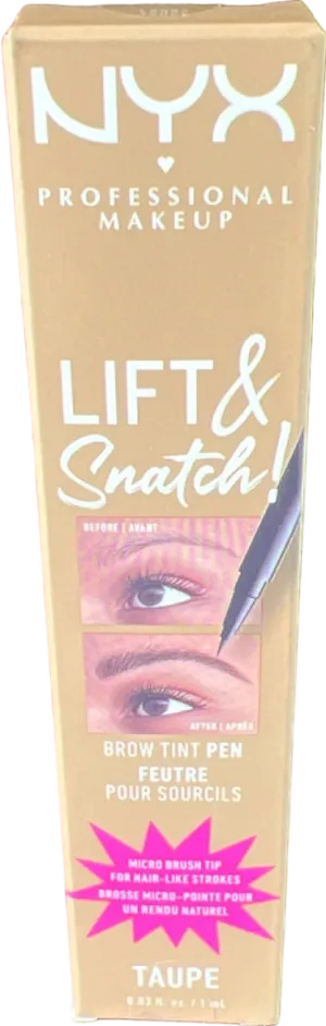 NYX Professional Makeup Lift & Snatch Brow Tint Pen Taupe 0.7ml