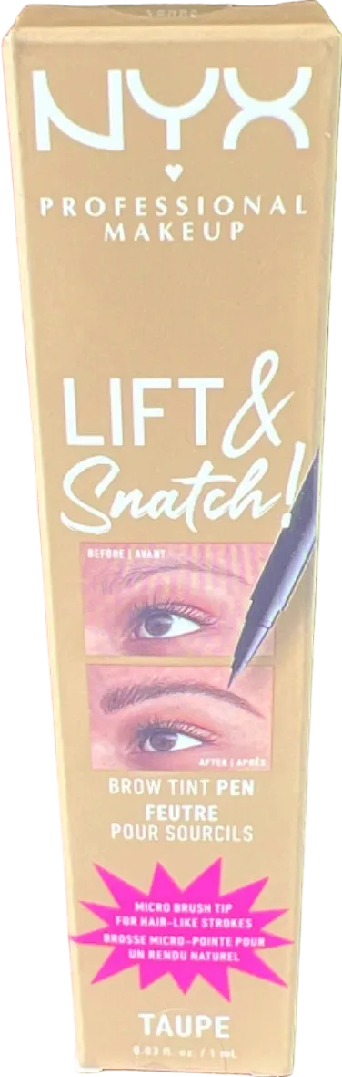 NYX Professional Makeup Lift & Snatch Brow Tint Pen Taupe 0.7ml