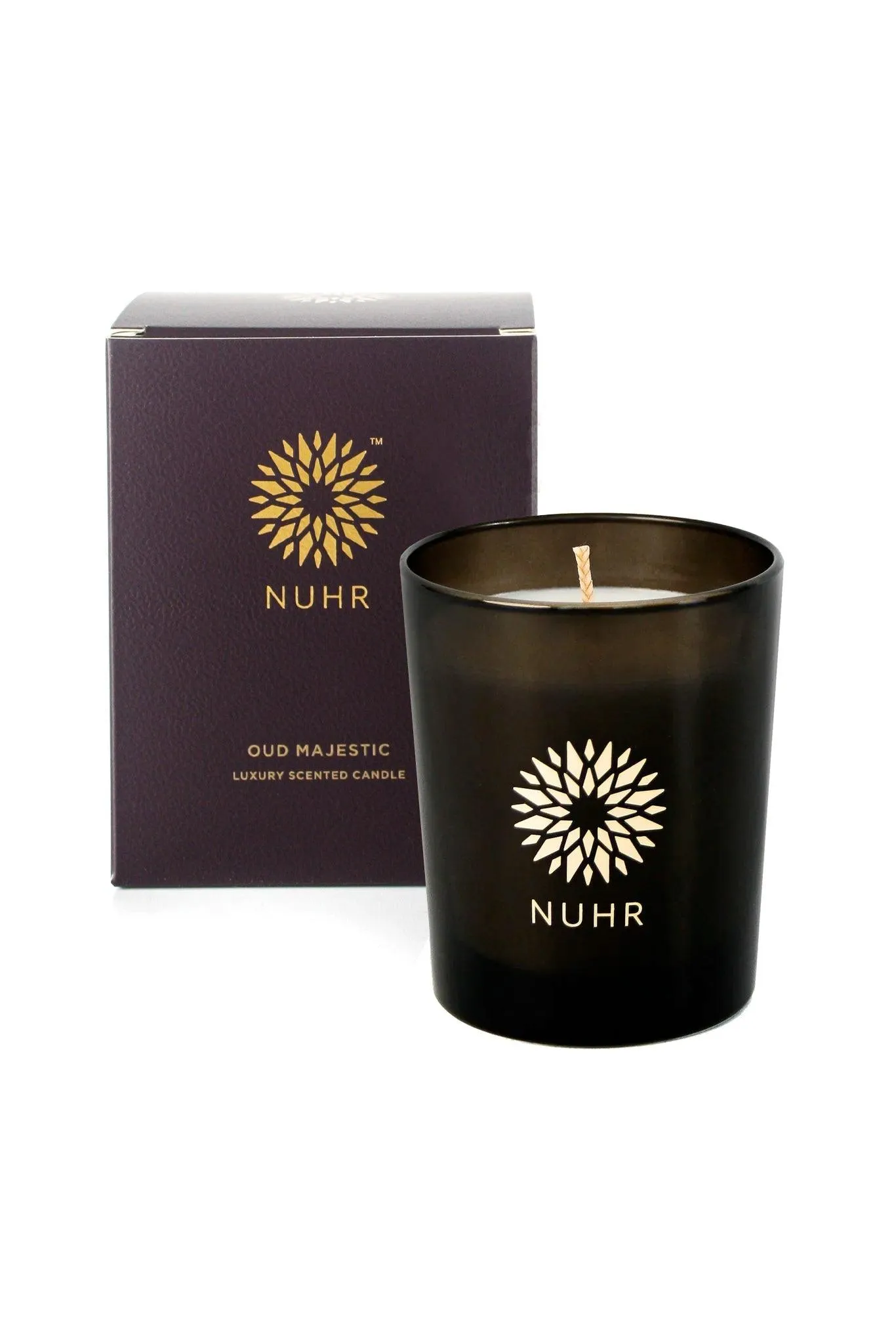 Oud Majestic Luxury Scented Candle by NUHR Home