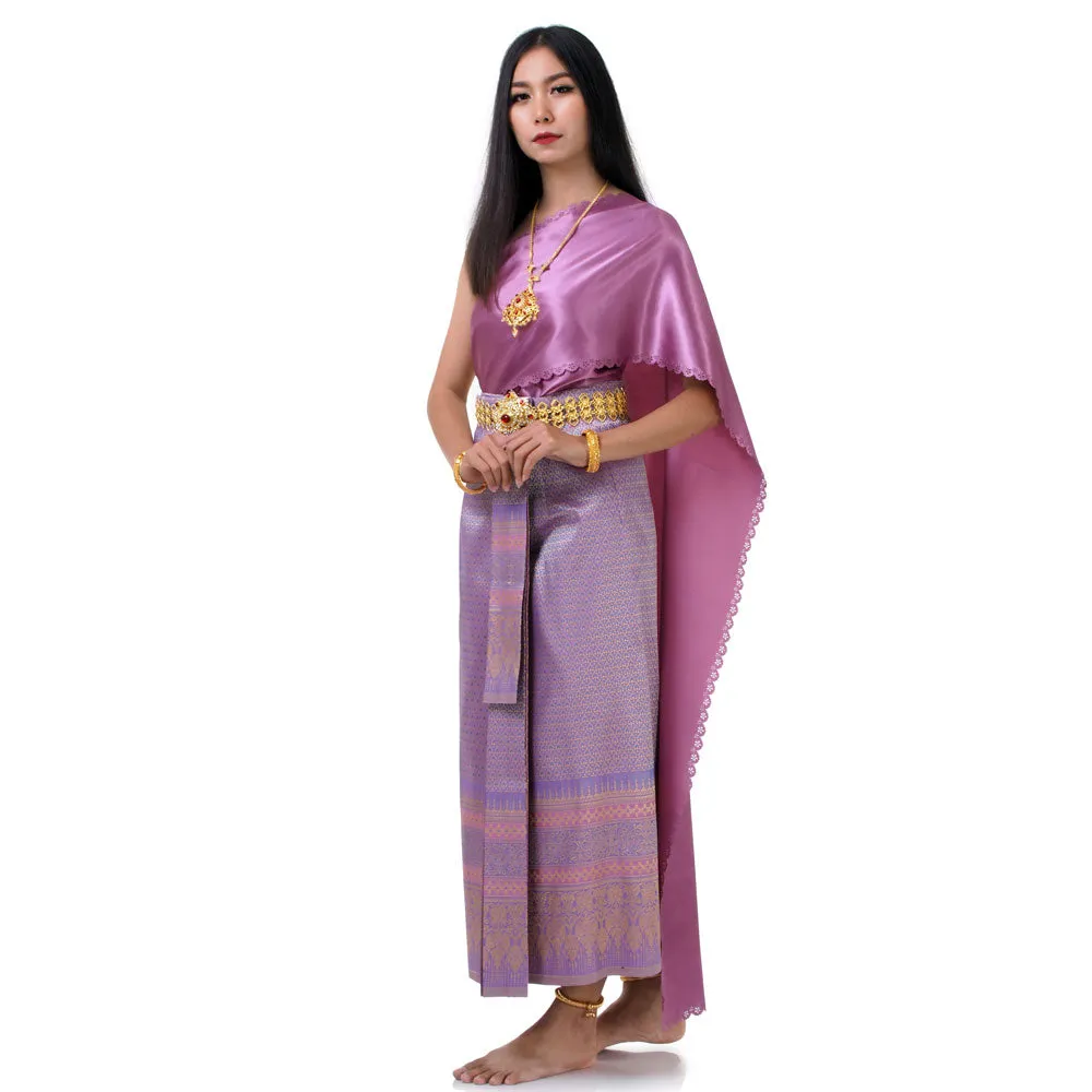 Pansak Wrap Skirt Traditional Chut Thai Dress