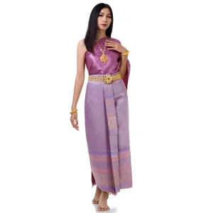 Pansak Wrap Skirt Traditional Chut Thai Dress