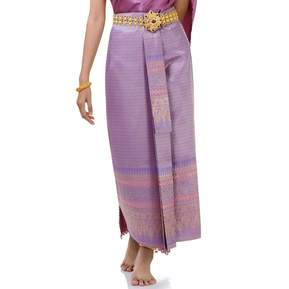 Pansak Wrap Skirt Traditional Chut Thai Dress