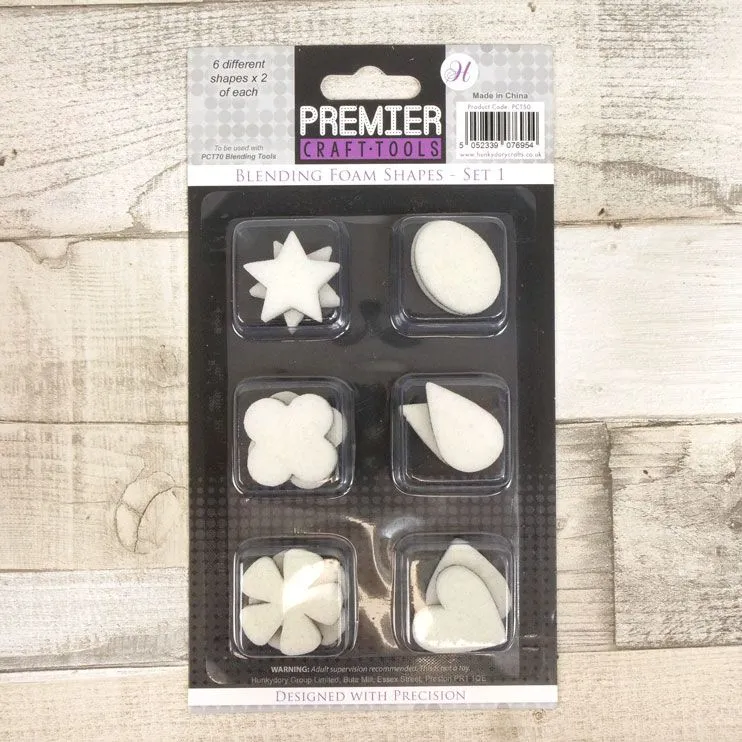 Premier Craft Tools - Blending Foam Shapes Set 1