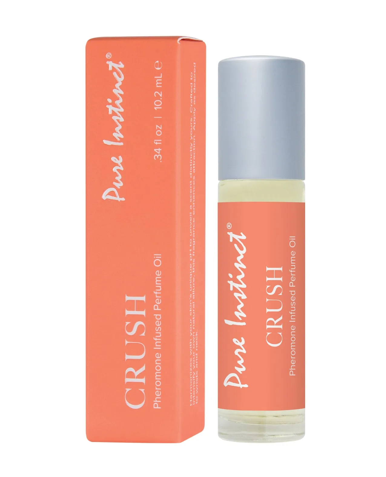 Pure Instinct Pheromone Perfume Oil Roll On Crush - 10.2 ml