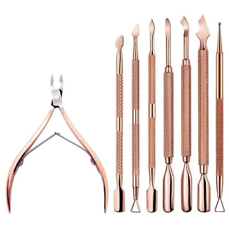 Rose Gold Nail Tools