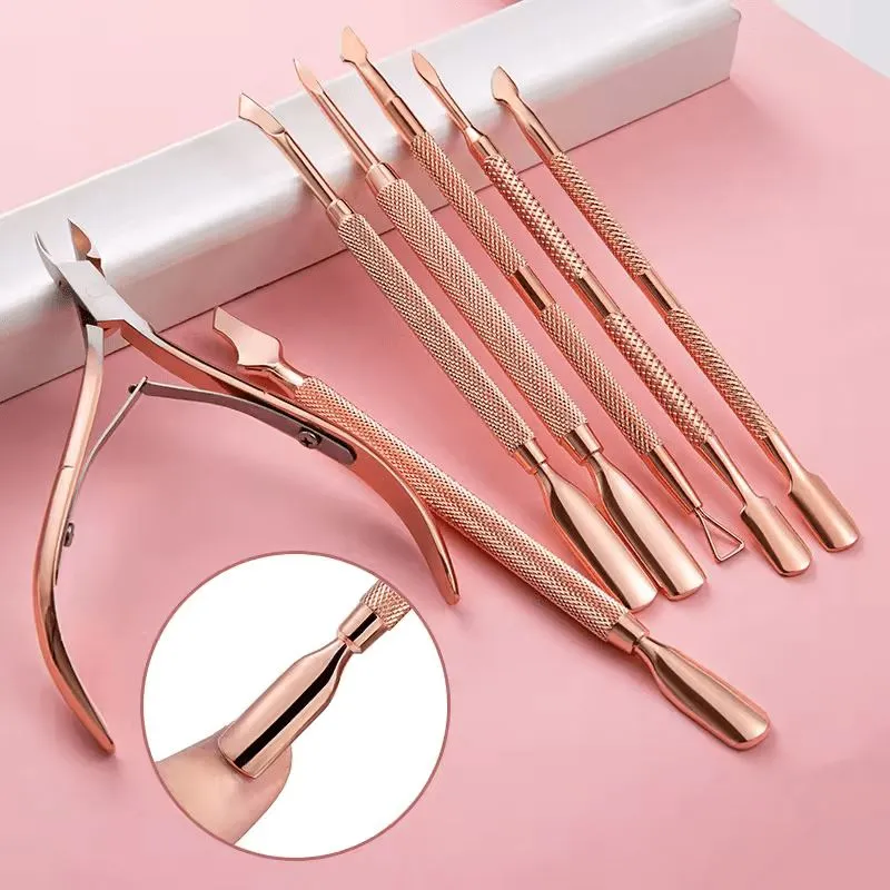 Rose Gold Nail Tools