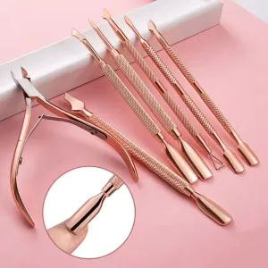 Rose Gold Nail Tools