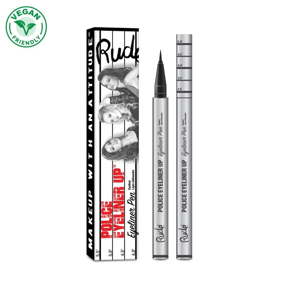 Rude - Police Eyeliner Up Eyeliner Pen - Bail Bond (Black)