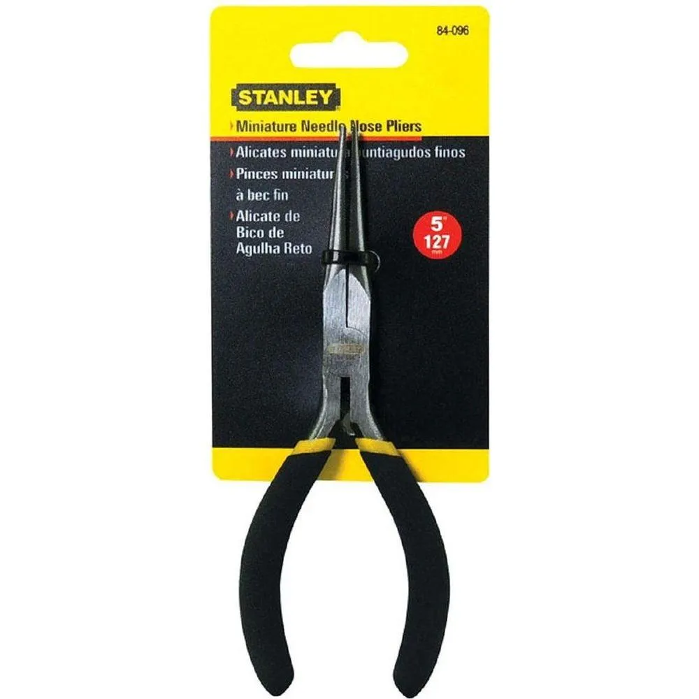 Stanley 5-Inch Needle Nose Plier (84-096)