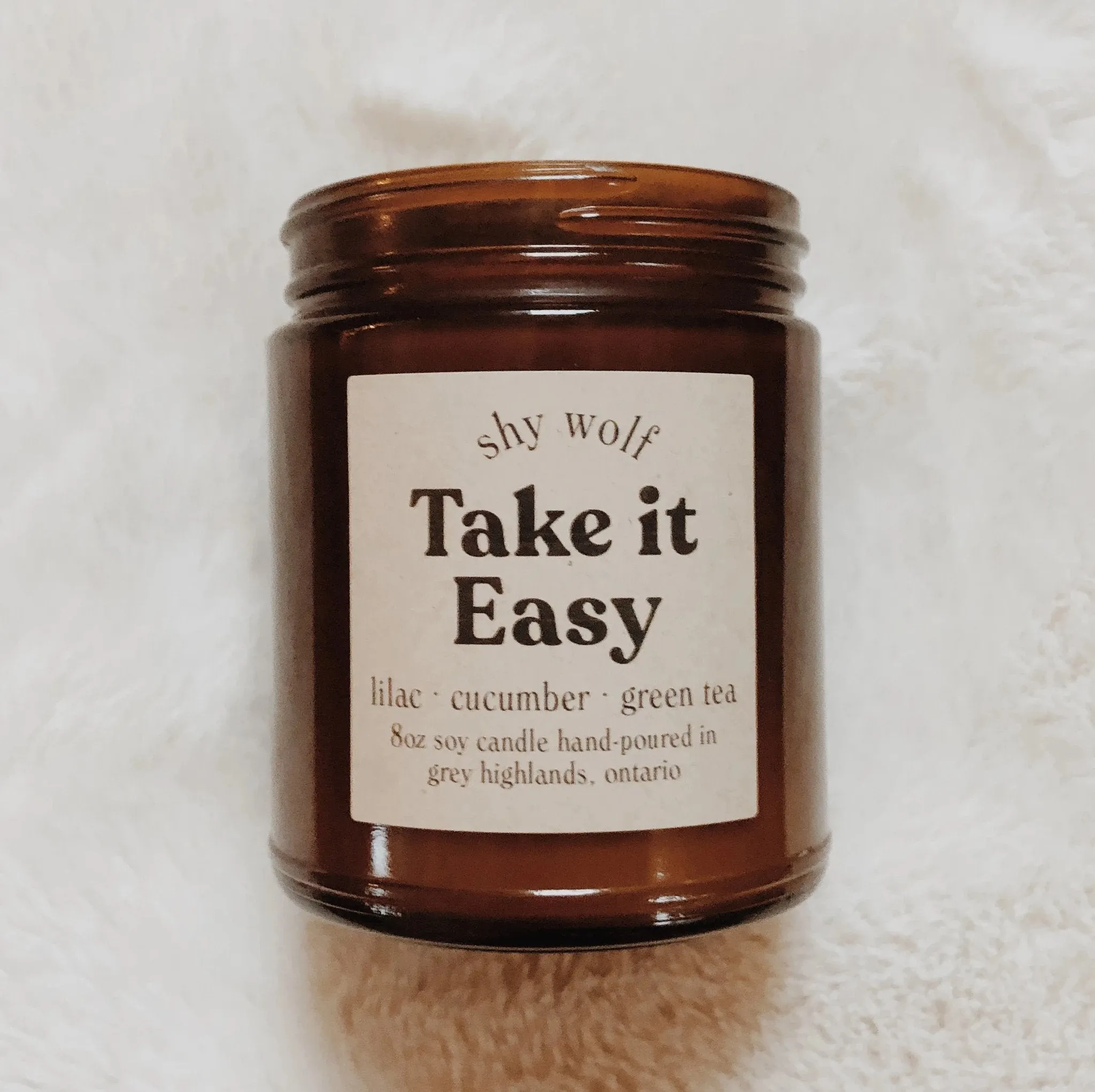 Take It Easy Soy Wax Candle