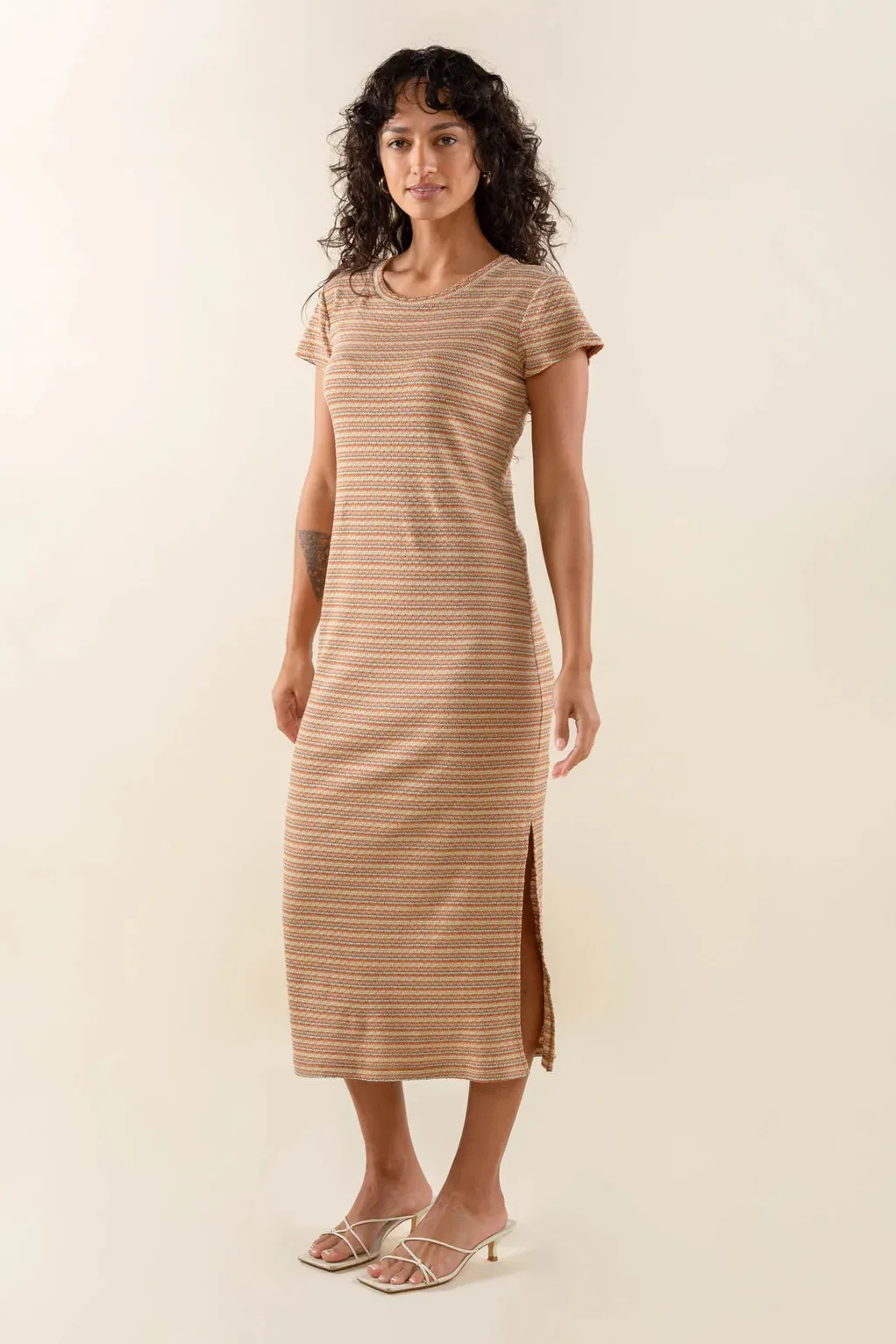 The Ava Knit T-Shirt Dress by NLT - PLUS