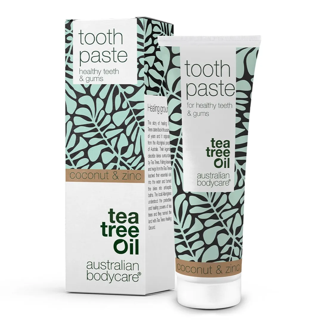 Toothpaste for Sensitive Teeth — Tea Tree Oil Toothpaste