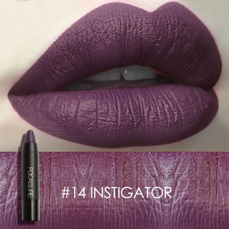 Trendy Matte Pencil Waterproof Lipstick