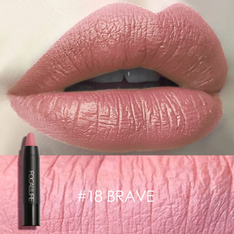 Trendy Matte Pencil Waterproof Lipstick