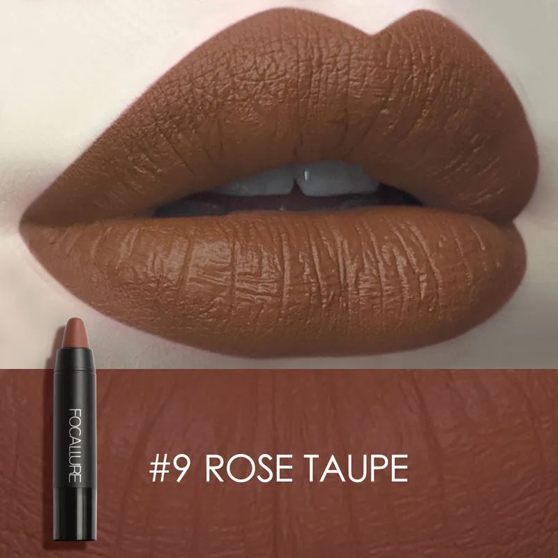 Trendy Matte Pencil Waterproof Lipstick