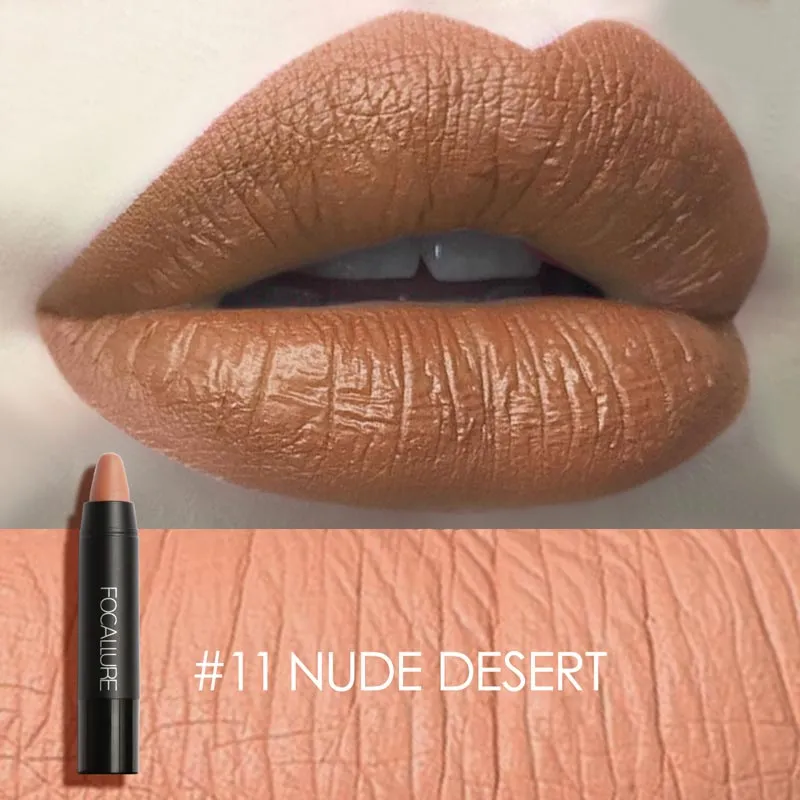 Trendy Matte Pencil Waterproof Lipstick