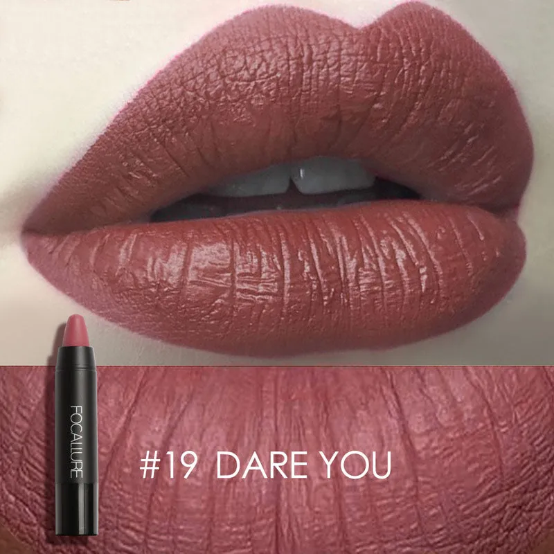 Trendy Matte Pencil Waterproof Lipstick