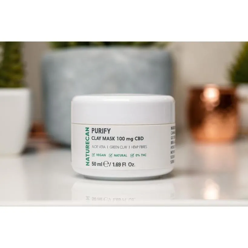 Vegan CBD Clay Mask - 50ml