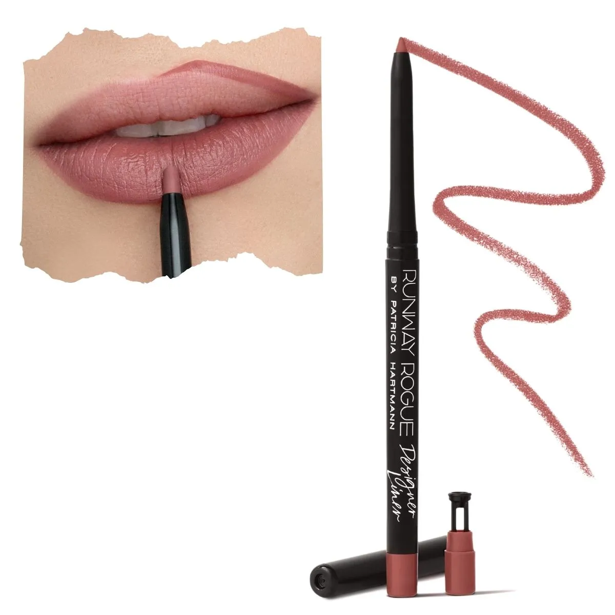 Work It Babe | A Medium Dusty Rose Lip Liner